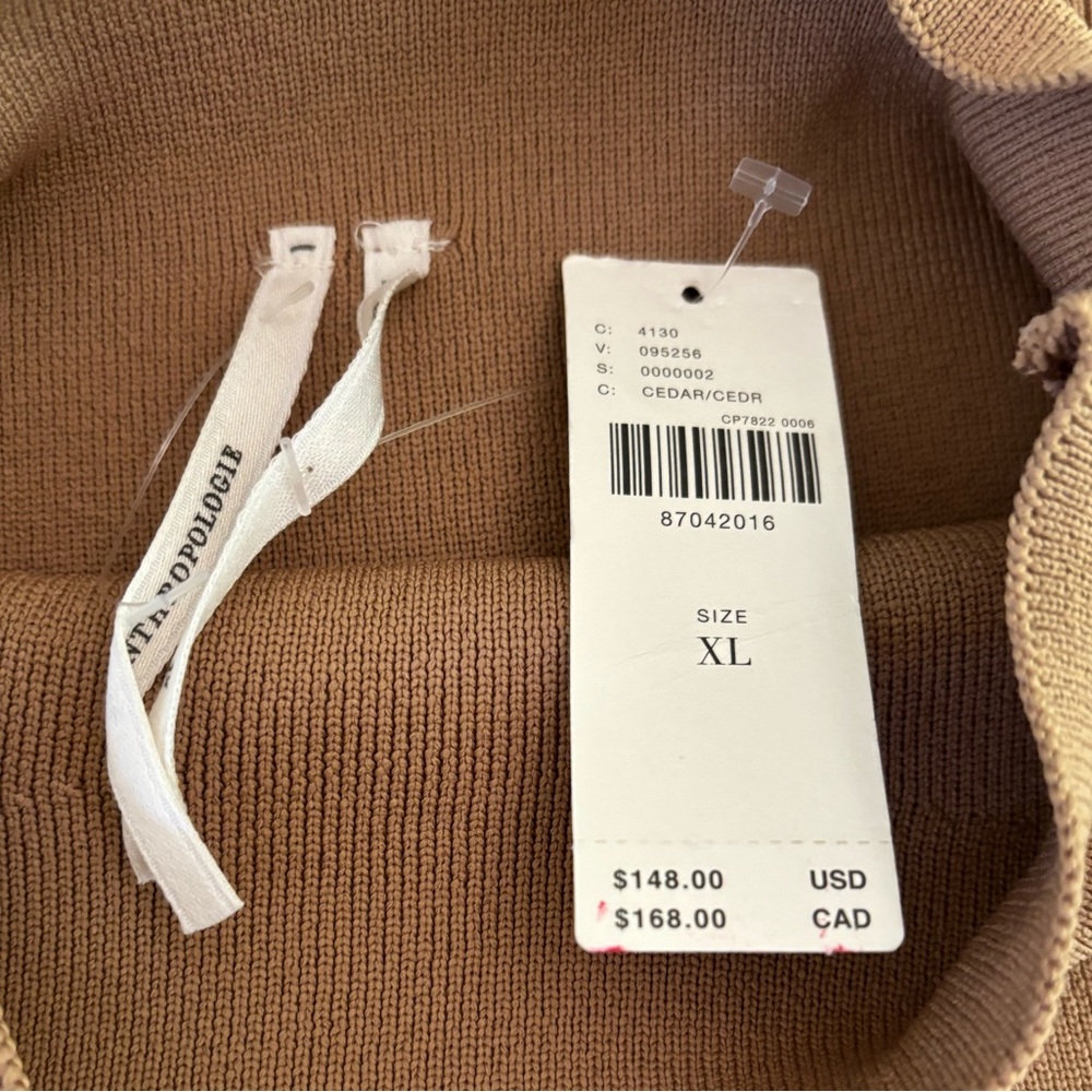 NWT By Anthropologie Mock-Neck Mini Dress XL - Picture 13 of 14